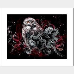 The owl bouquet Posters and Art